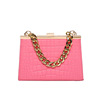 Handheld fashionable chain, one-shoulder bag