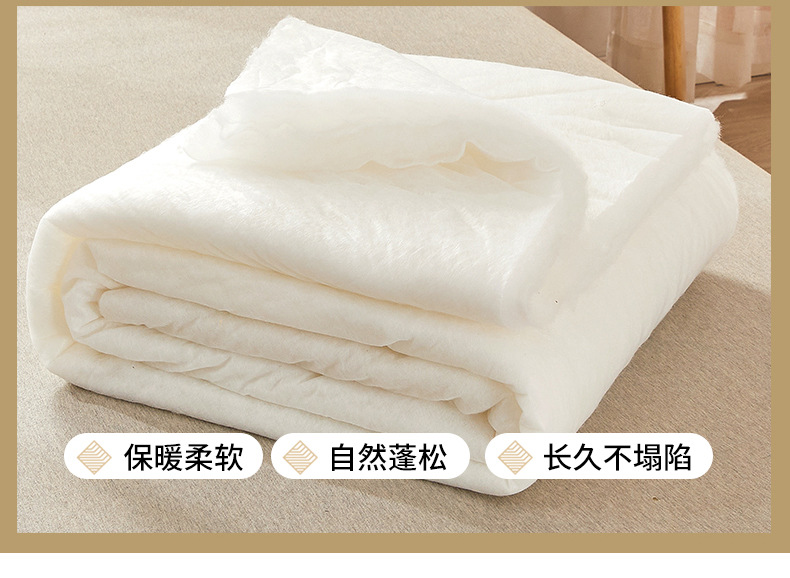 Five-Star Hotel Mattress Feather Fiber Soft Pad Thick Tatami Mat Topper for Home Guesthouses Rental Bedding