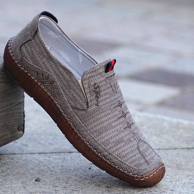 Zapatos de tela viejos de Beijing tendón de vaca para hombre, suela suave, antideslizante, resistente al desgaste y transpirable, zapatos cómodos para papá de mediana edad y ancianos, zapatos individuales