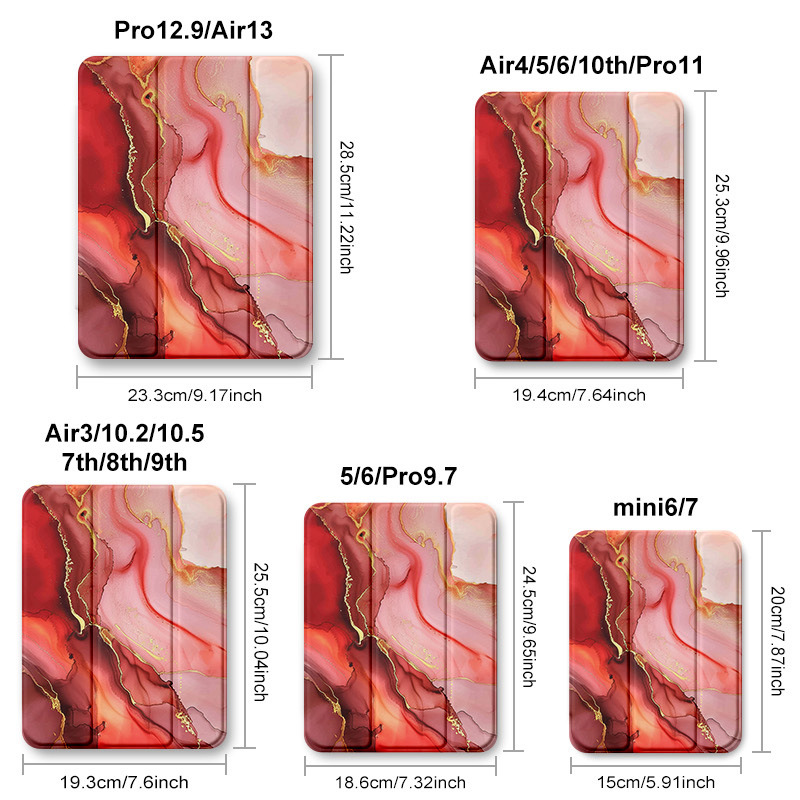 Aplicable a la cubierta de iPad 2024 nuevo air6 / 5 caso plano pro 10 / 9 décima generación de Apple cubierta completa
