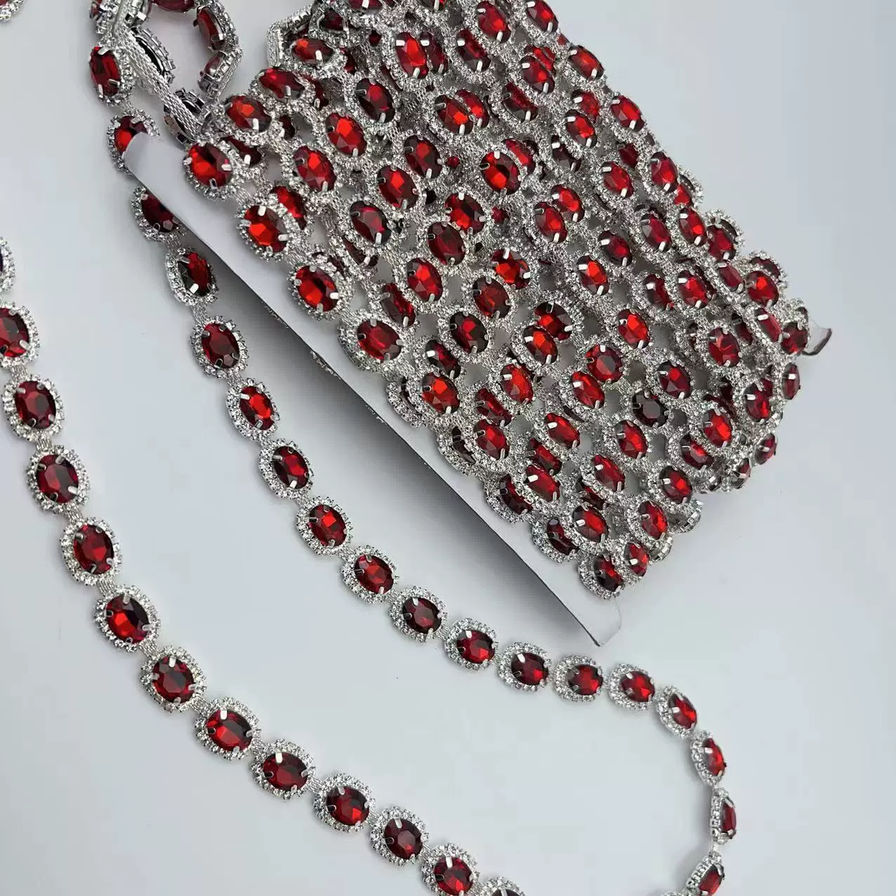 Алмазная цепочка с кодом на 2025, новые модные аксессуары, аксессуары, украшение для платья, свадебное платье, танцевальная одежда, обувь и шапки, связанные