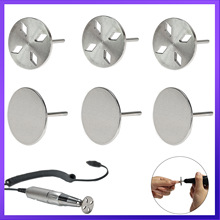 美甲工具飞碟盘打磨头修甲型边缘俄式前置处理铲平头砂片打磨机