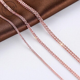 ���ڼӴ��L��18kõ���ɫë���Ф���s925���y��Ůʿ�����