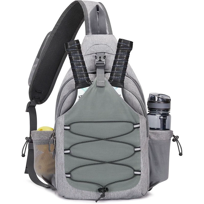 Трансграничная профессиональная сумка для пиклбола, спортивная теннисная сумка на открытом воздухе, сумка для бадминтона через плечо, сумка для ракеток большой вместимости