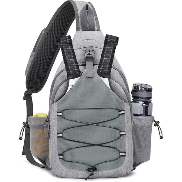 Cross-Border Professional Pickleball Bag, Outdoor Sports Tennis Bag, Shoulder Badminton Bag, Large Capacity Racket Bag
