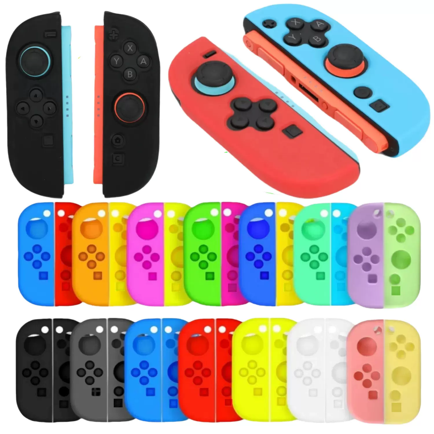 任天堂switch2 joycon手柄硅胶套switch2手柄保护套switch2硅胶