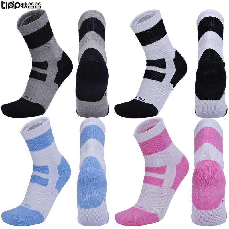 [Miao Ge roller skating socks] children's long towel bottom thickened roller skating roller skating anti-wear skateboard sports socks