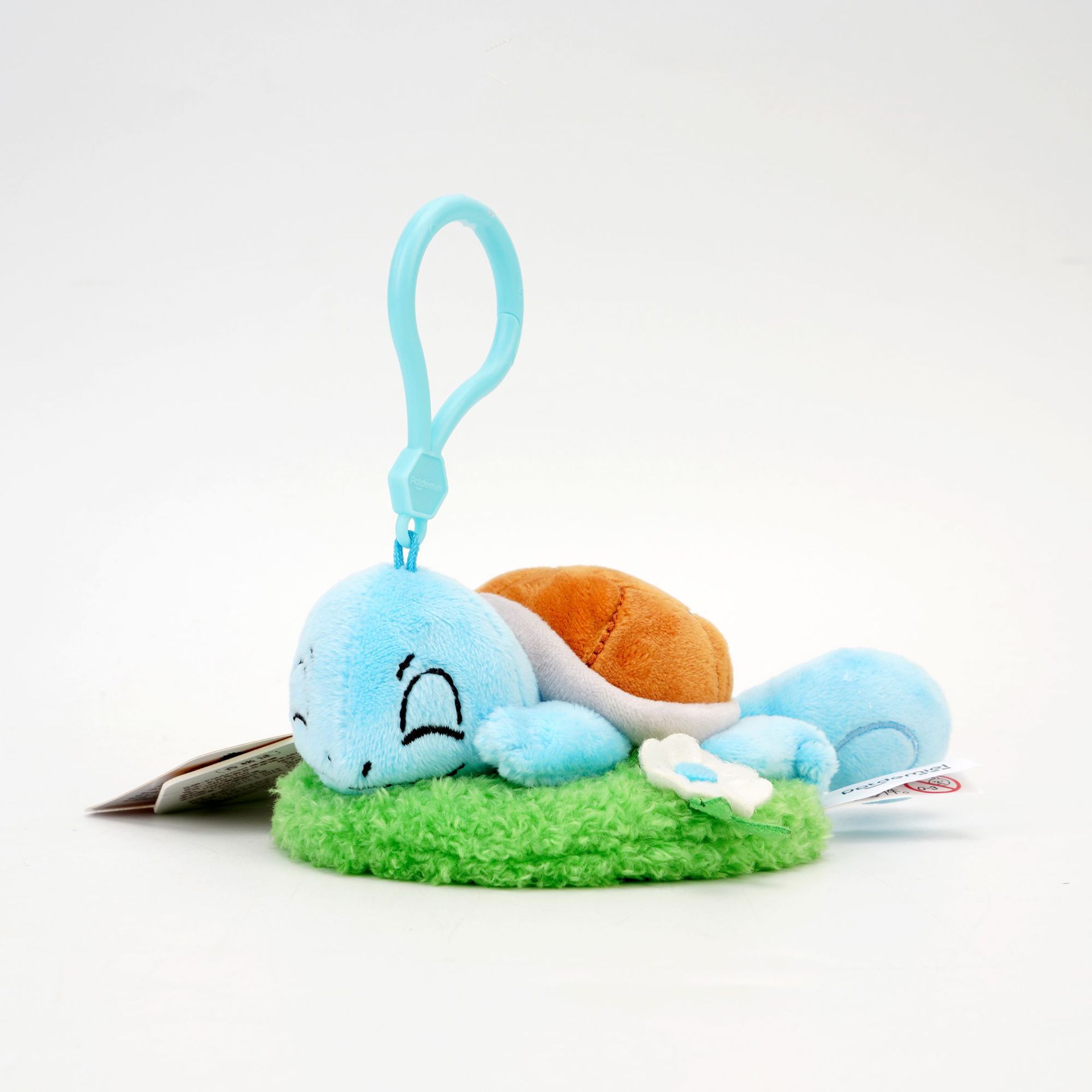 Colgante auténtico de pokemon, colgante de muñeco de Pikachu, juguete de peluche Eevee, mochila de pokemon, muñeco