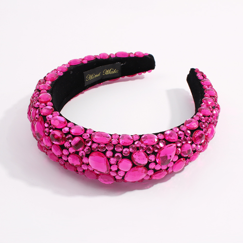 Baroque Exaggerated Resin Headband display picture 8