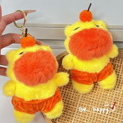 かわいいカピバラルル人形ぬいぐるみペンダント漫画人形キーペンダント人形人形スクールバッグペンダントギフト