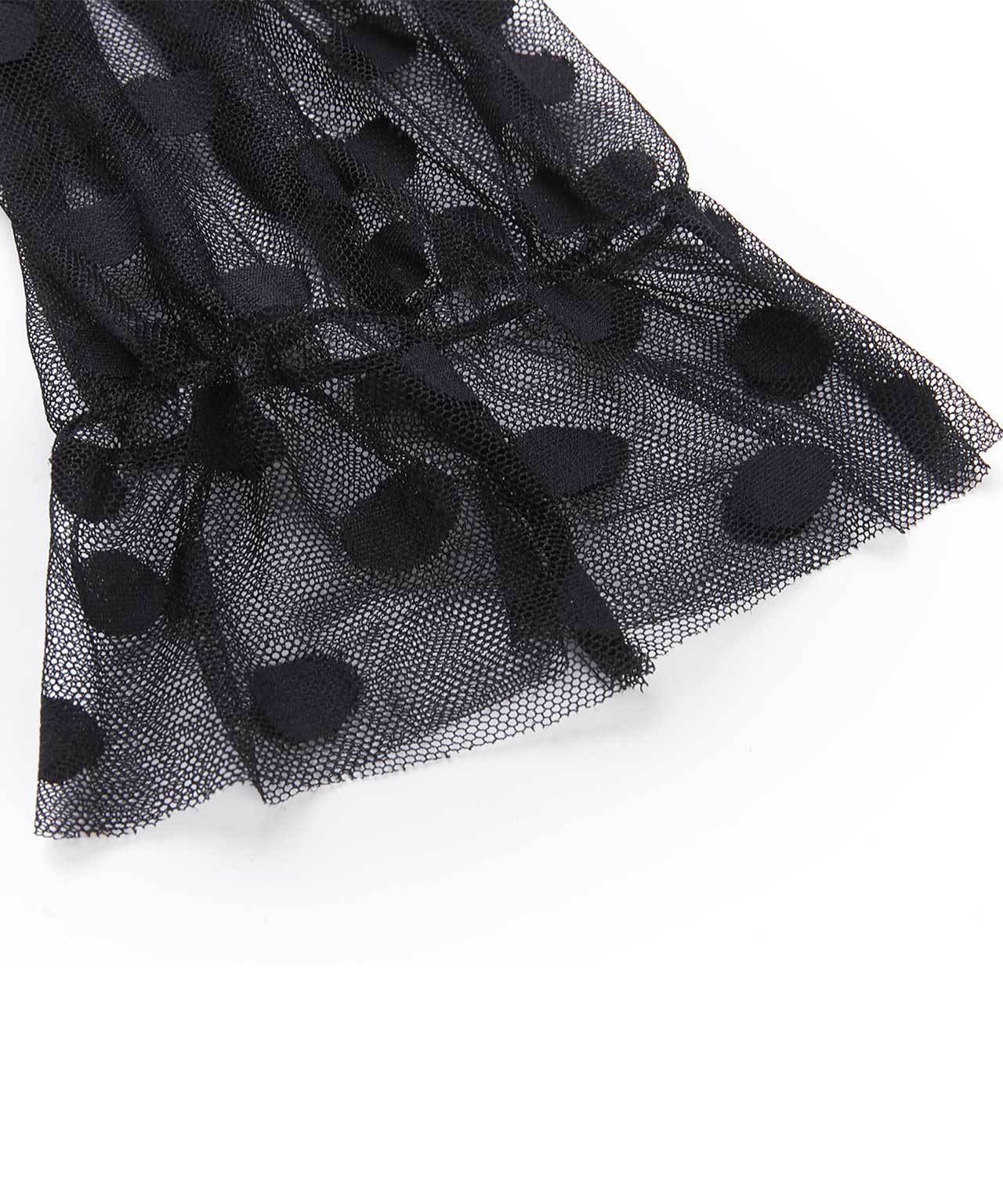 Women's Sexy Mesh See-through Dress Large Size Irregular Design_voghion.com