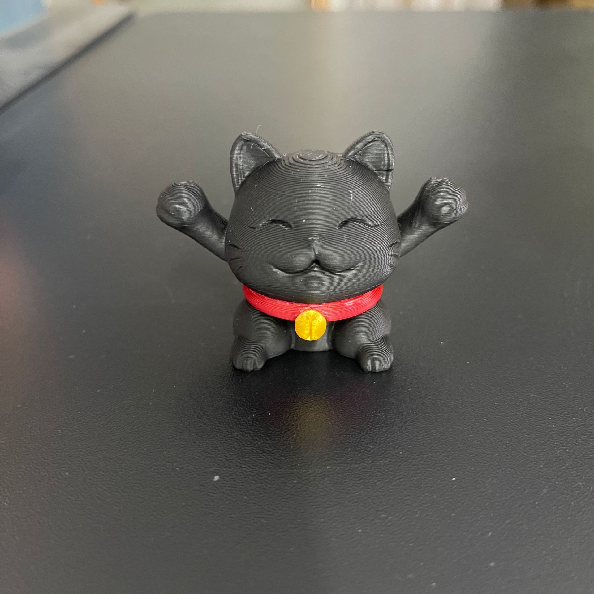 텔레스코픽 회전 고양이-블랙