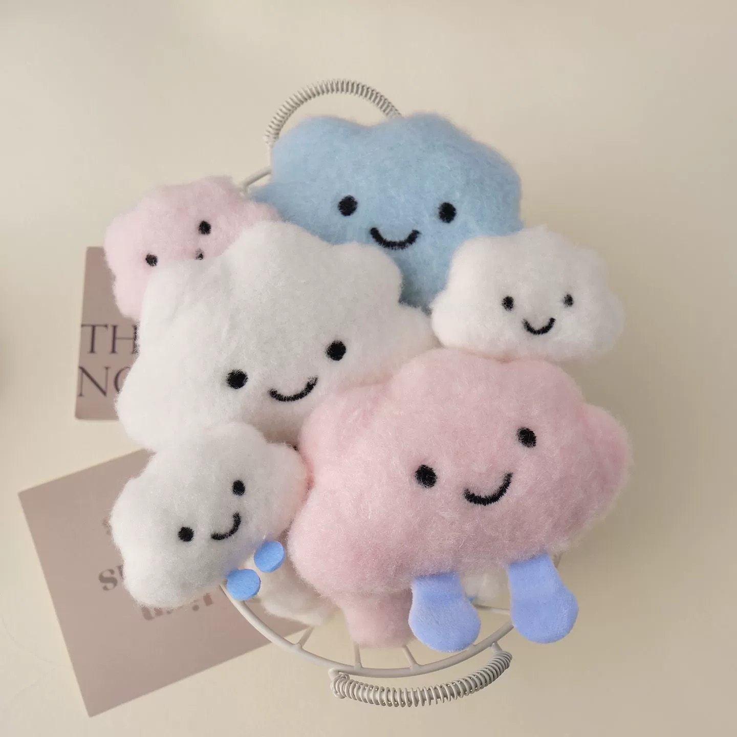 Милая и милая мультяшная плюшевая тканевая подвеска в виде облака, брошь ручной работы, ювелирные изделия своими руками, аксессуары, подвеска для рюкзака, одежды