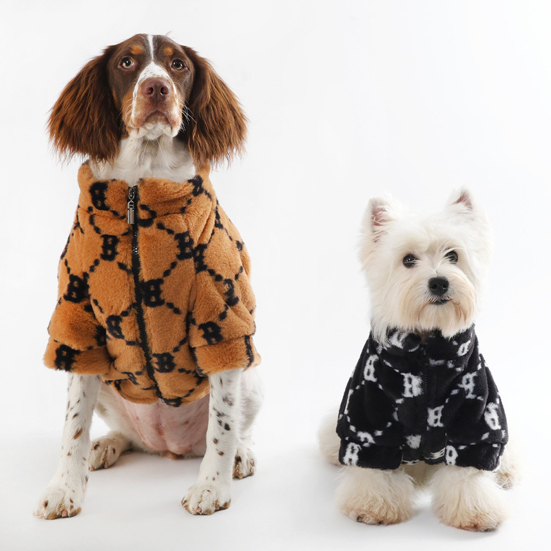 Spring Autumn Winter Warm Dog Cat Clothes Coat Woolen Sweater Pet Cotton Coat Clothing Zipper Style Pet Jacket Spring Autumn Winter Warm Dog Cat Clothes Coat Woolen Sweater Pet Cotton Coat Clothing Zipper Style Pet Jacket