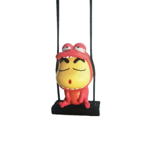 Cross-border automotive supplies car swing duck car rearview mirror pendant car interior decoration crayon shin-chan car pendant