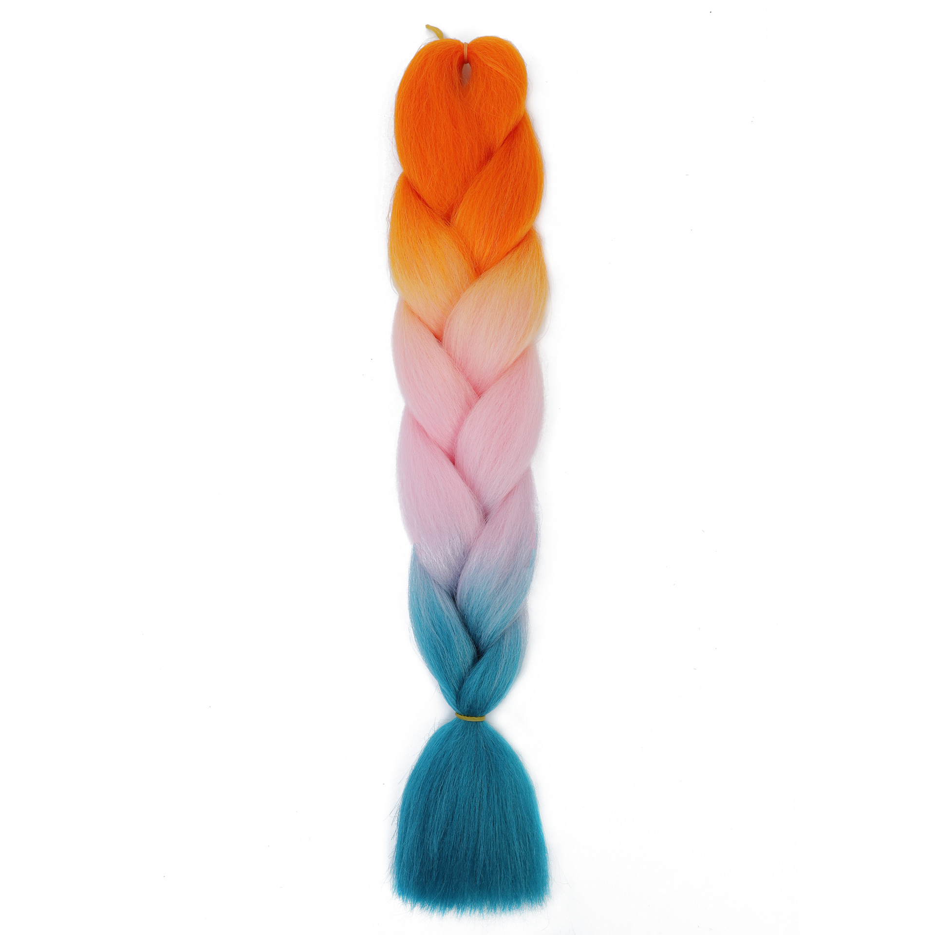 Trenza africana de colores para extensiones