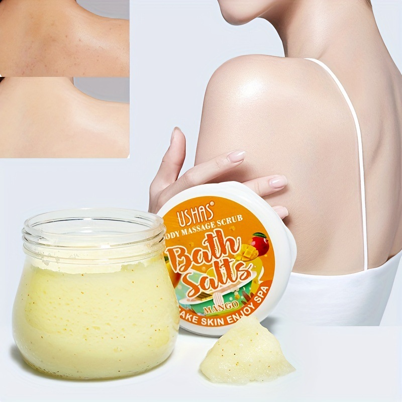 Exfoliante de venta caliente de punto transfronterizo de USHAS suaviza la piel, la queratina residual, limpia los poros, transparente, suave y brillante HA161