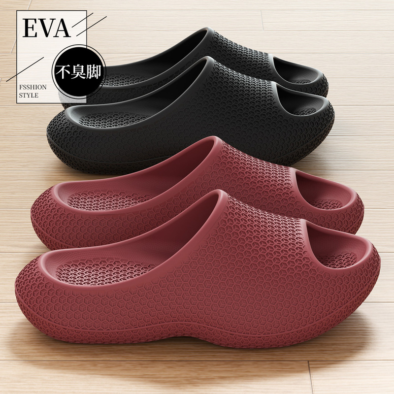 Eva Thick-Soled Slippers for Women 2026 Summer New Style Indoor Home Bathing Non-Slip Household Slippers for Men to Wear Outside Eva Thick-Soled Slippers for Women 2026 Summer New Style Indoor Home Bathing Non-Slip Household Slippers for Men to Wear Outside