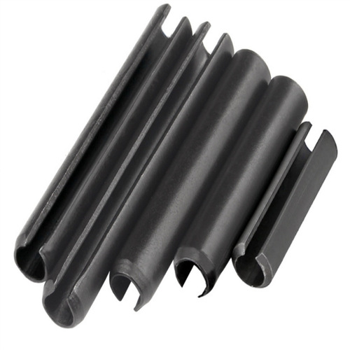 Manufacturer Direct Sales Stainless Steel 304 Elastic Cylindrical Pin 65MN Manganese GB879 Locating Pin with Open Ends Elastic Pin