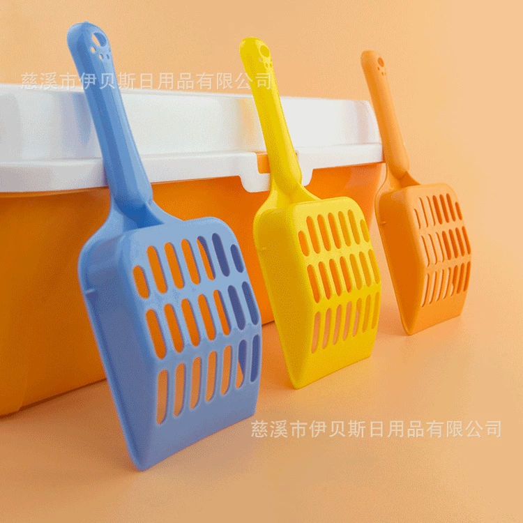 Лопата для кошачьего песка Толстая лопата для кошачьего песка, длинная ручка для кошачьего фекалий для туалета