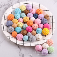 �S�����l��ɫ20mmԭľ���hë���� �h�ë��ľ���޾���diy�Ʒ���