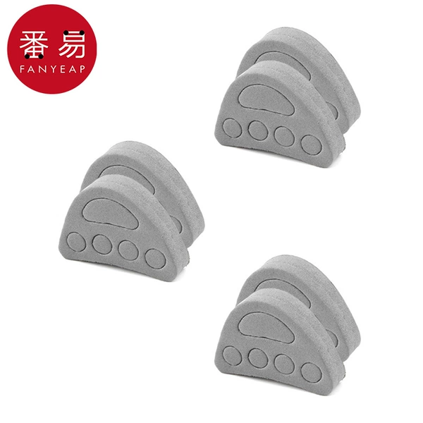 5 holes A-shaped gray 3 pairs