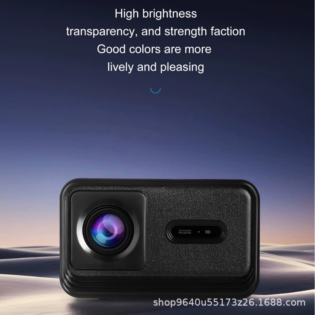Проектор HY300 Pro, портативное декодирование 4K, Wi‑Fi6 и Bluetooth, 160 ANSI люмен