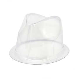 pvc塑料帽托毛呢礼帽 草帽保护透明帽托圆顶平顶帽托