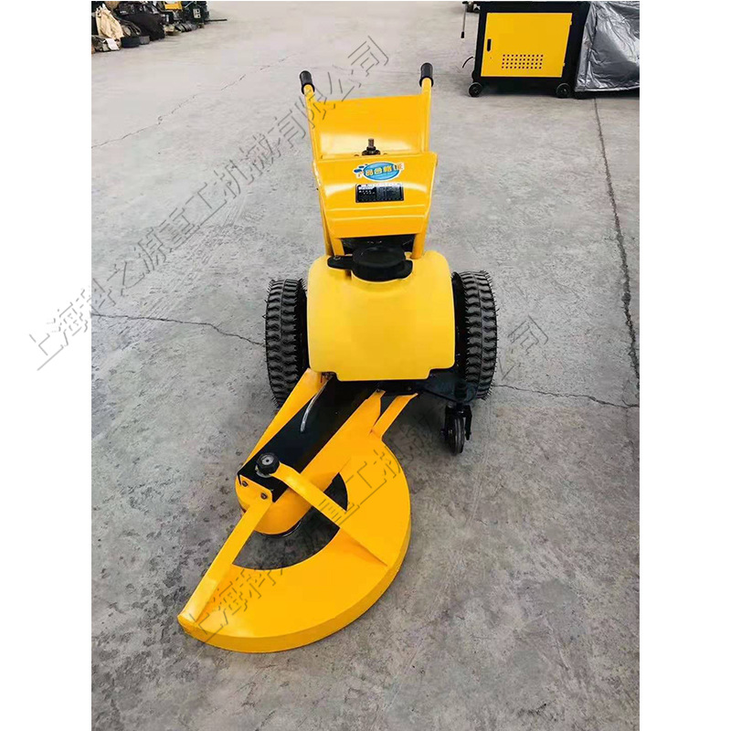 马路牙子切割机 路边石汽油切桩机 桥梁河道带升降款桩子去除机