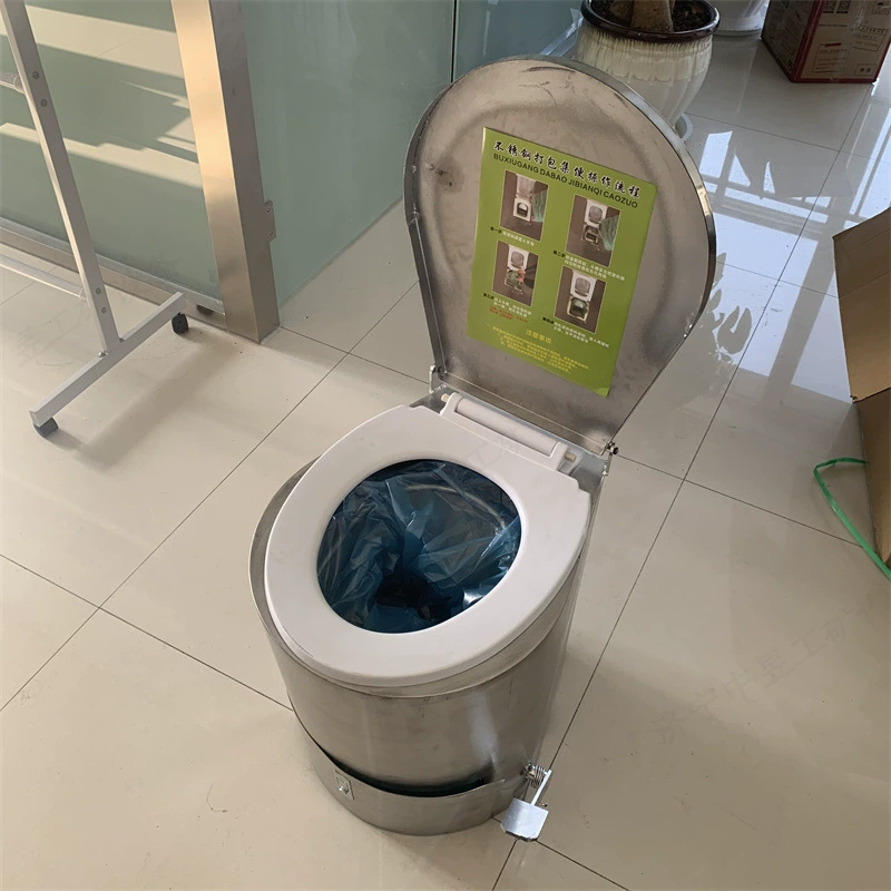 Унитаз из нержавеющей стали для шахты Чжунюй ZDJ-30 унитаз для унитаза без запаха