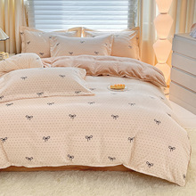 2025新款230克牛奶绒印花四件套支持任意尺寸