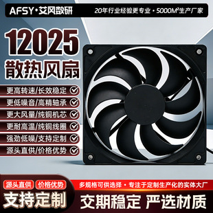 DC12025��оɢ���L�����L�C�L��5V 12V 24V���Dֱ���L�� �S��ֱ�N