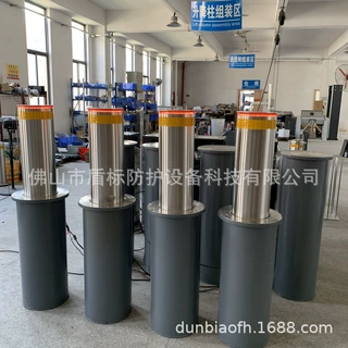 源头工厂现货定制自动升降防撞柱 广州花都番禺学校景区成品车挡