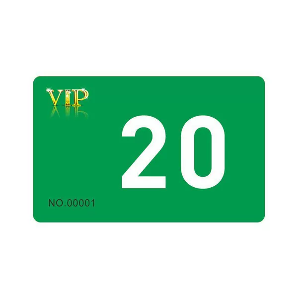 20 face value [thickened-frosted-new PVC material]