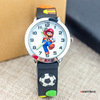 Football children's cartoon silica gel men's watch suitable for men and women, digital watch, 3D, Birthday gift