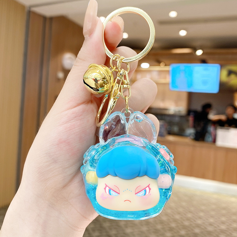 환환토끼 키링 - 블루