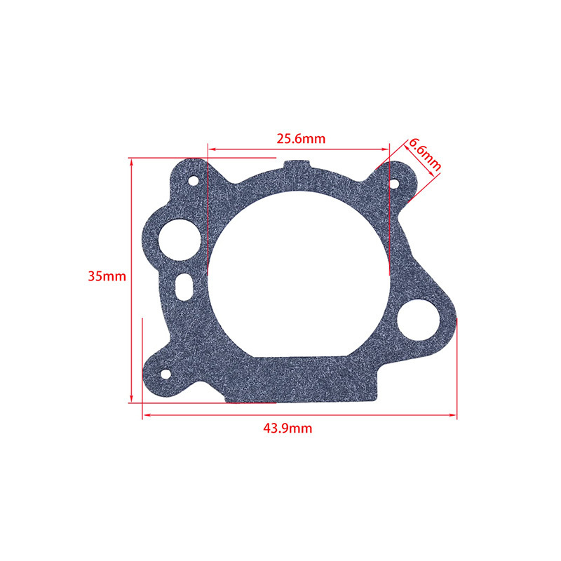 Juego de juntas de carburador de 10 piezas 795629 adecuado para Briggss & Stratton 272653 2726 image 3