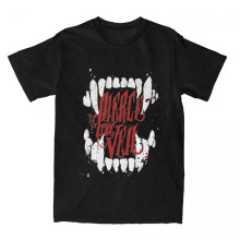 Band Pierce The Veil Red Shirt Stuff Men Women's  Cotton Hum