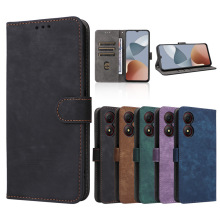 适用中兴Blade A34手机壳ZTE Blade A34手机皮套插卡支架挂绳钱包