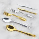 Miniature food play scene with kitchen toy model mini spoon Fork pan props model