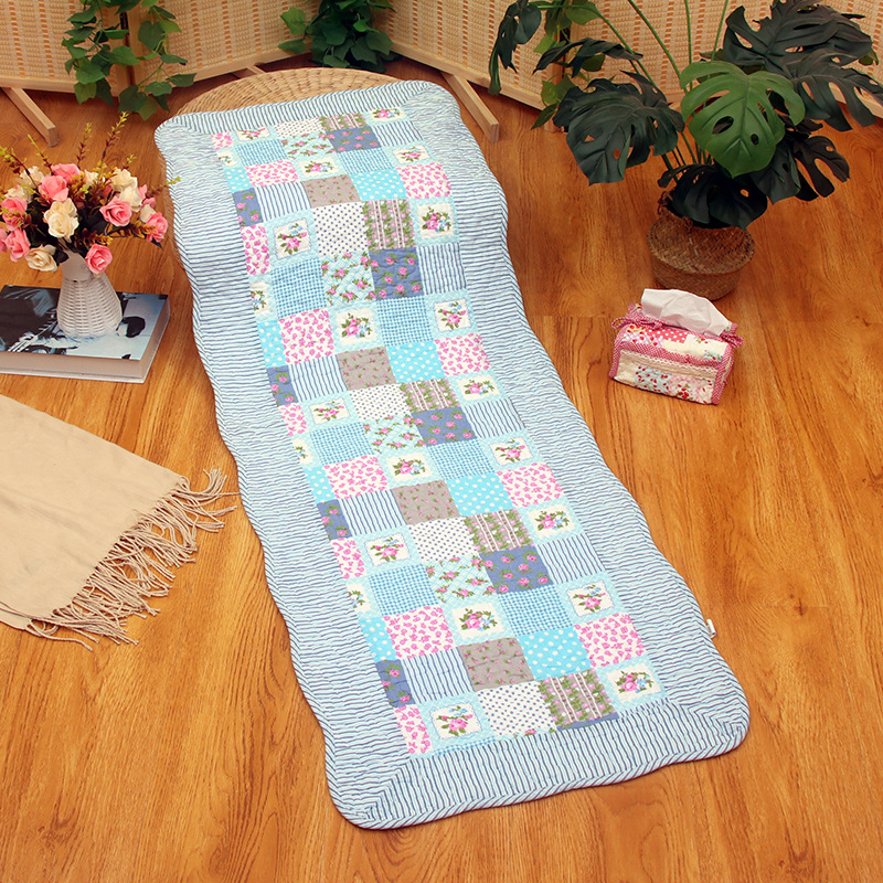 [Small Wholesale] Korean Cotton Bedside Mat, Floor Mat, Door Mat, Fabric Quilted Anti-Slip Patchwork Living Room Mat