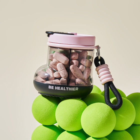 Small Boots Medicine Box Portable Sub-pack Three Meals a Day Sealed Moisture-proof Mini Small Medicine Box Carry-on Storage Box