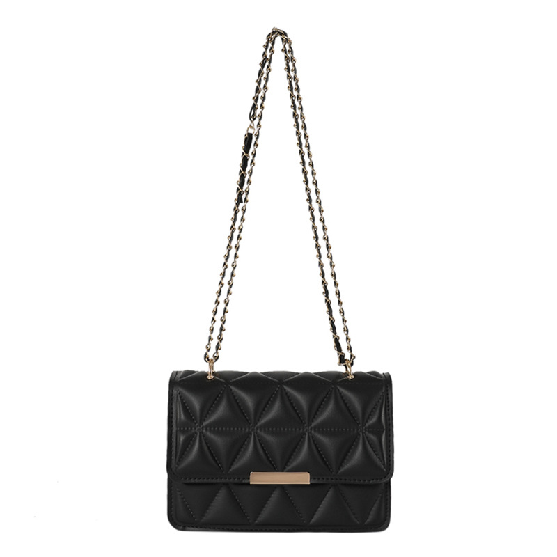 2023 nuevo estilo occidental pequeño bolso cuadrado estilo coreano bolso de las mujeres Bolsa de mensajero de hombro de cadena roja de moda popular de este año para mujeres
