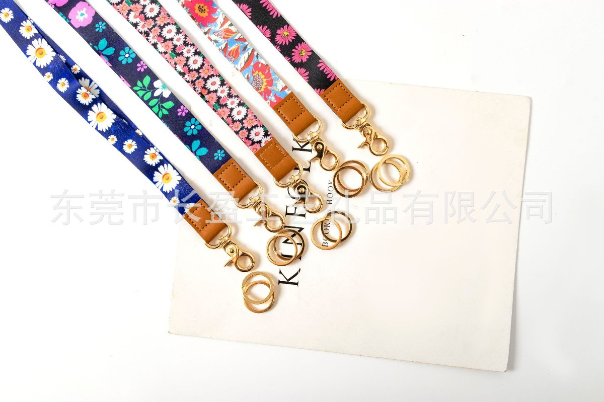 涤纶热转印印花长款手机链挂绳