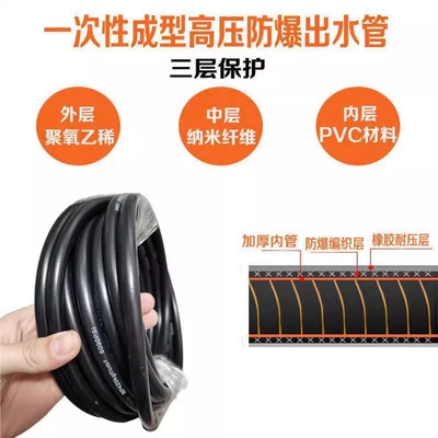 High pressure car wash water gun, High-pressure explosion-proof hose for water