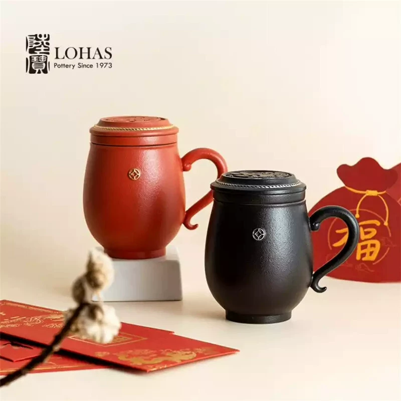 Чайная чашка с крышкой (LOHAS) Тайваньская керамика Lubao, на каждый год