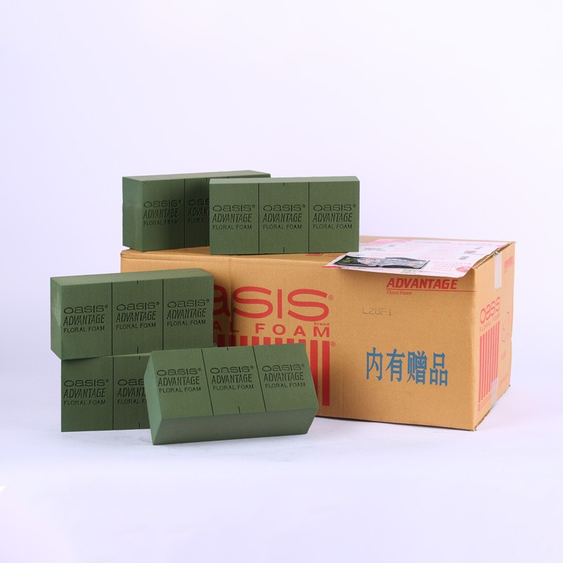 Espuma floral Milan, espuma floral Oasis, espuma especial para arreglos florales, materiales para la elaboración de flores, suministros para floristerías, flores al por mayor.