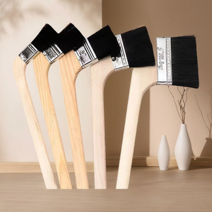 Factory Selling Turning Crooked Handle Brush F Brush 7-Shaped Elbow Brush Ship Car Elbow Oil Cleaning Brush Special-Shaped Tool