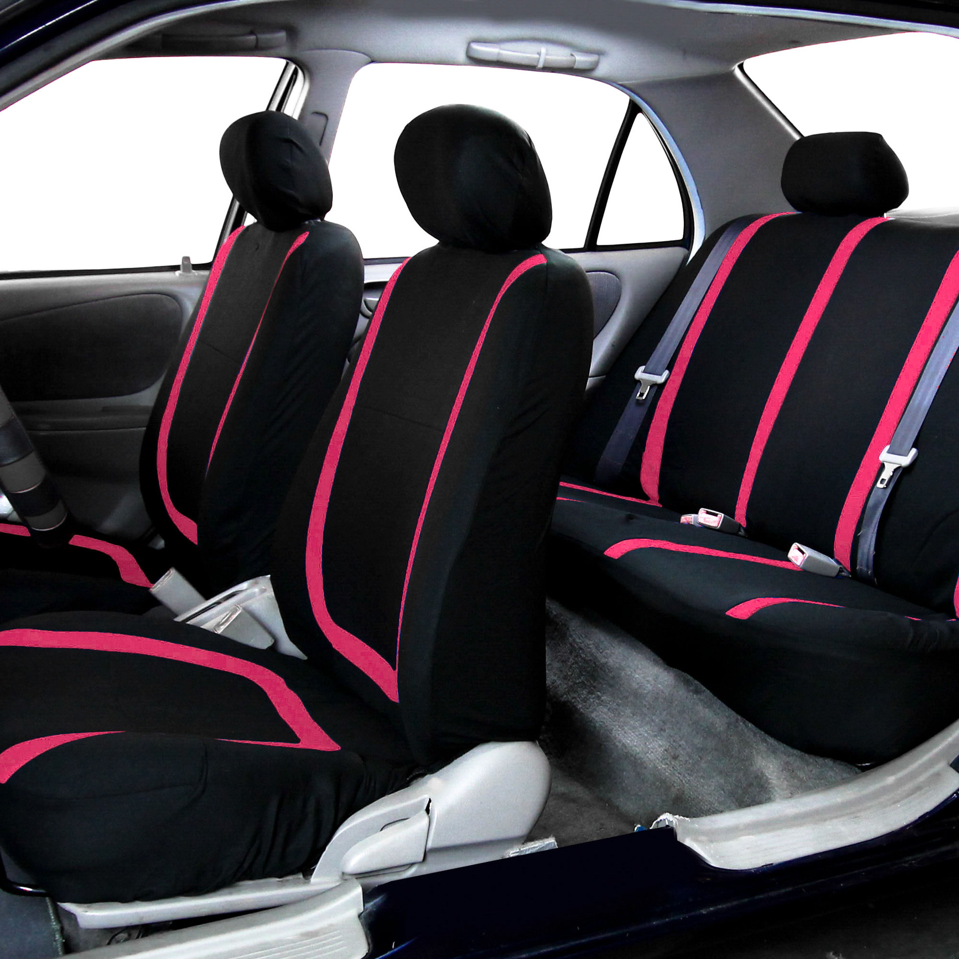 General Motors Five-Seater Polyester Fiber Patchwork Car Seat Covers for Export to Russia, Mexico, and the United States