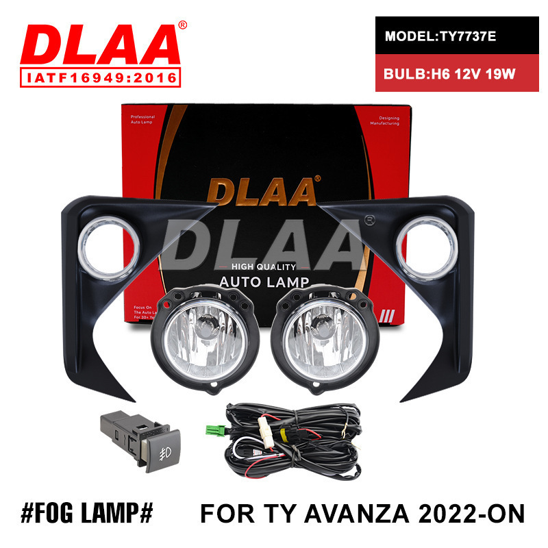 Aplicable a TOYOTA AVANZA 2022 - ON conjunto de lámpara de niebla, lámpara de niebla, lámpara de conducción diurna, lámpara de barra frontal